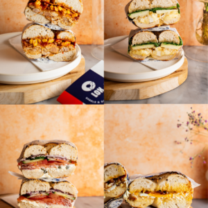 LOX team favourites box (20 half bagels) - 10 personen