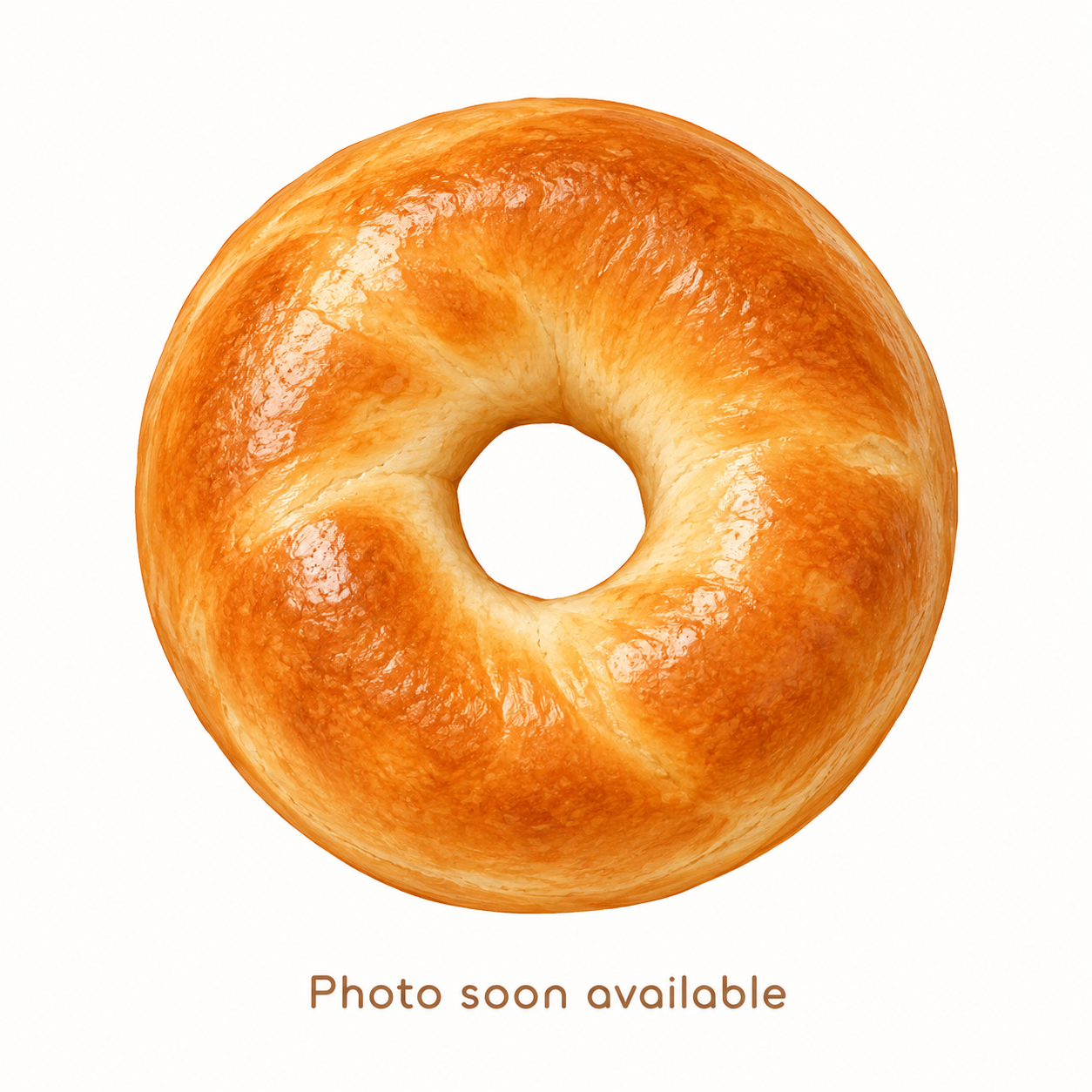 4 plain afbakbagels