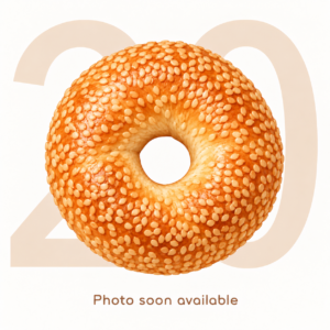 20 sesam afbakbagels